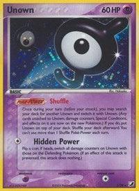 EX: Unseen Forces, Holo Rare, Holofoil, Psychic Unown (J) (J/28) [EX: Unseen Forces] - Trading Card World