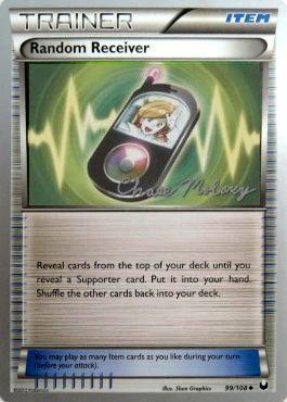 99, Item, Normal, Uncommon, World Championships 2012 Random Receiver (99/108) (Eeltwo - Chase Moloney) [World Championships 2012] - Trading Card World