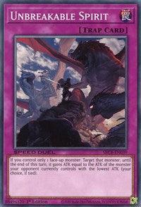 1st Edition, Common, Normal Trap, Speed Duel: Battle City Box, Trap Unbreakable Spirit [SBCB-EN039] Common - Trading Card World