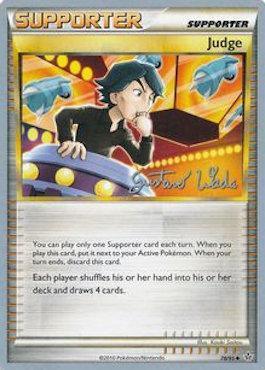 78, Normal, Supporter, Uncommon, World Championships 2011 Judge (78/95) (Megazone - Gustavo Wada) [World Championships 2011] - Trading Card World