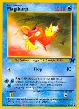 47, Lightning[×2], Normal, Team Rocket Unlimited, Uncommon, Water Magikarp (47/82) [Team Rocket Unlimited] - Trading Card World