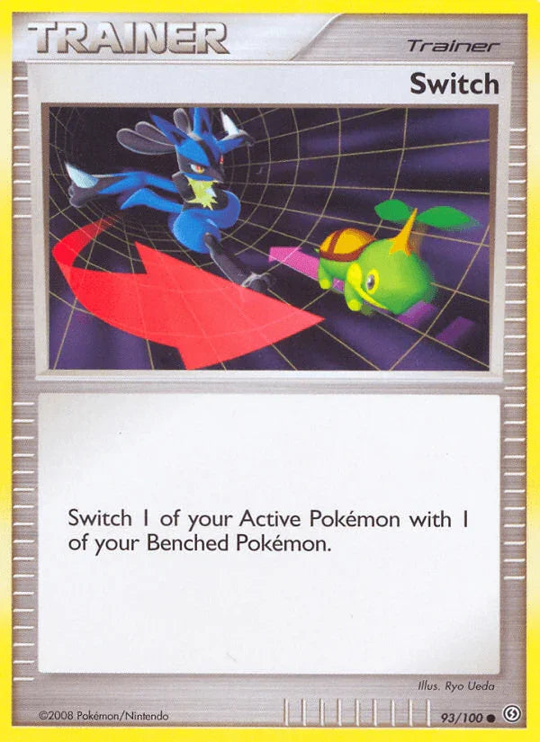 93, Common, Diamond & Pearl: Stormfront, Item, Normal, Reverse Holofoil Switch (93/100) [Diamond & Pearl: Stormfront] - Trading Card World