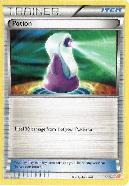 15, Black & White: Trainer Kit - Excadrill, Item, Normal, Promo Potion (15/30) [Black & White: Trainer Kit - Excadrill] - Trading Card World