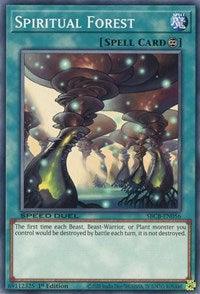 1st Edition, Common, Continuous Spell, Speed Duel: Battle City Box, Spell Spiritual Forest [SBCB-EN056] Common - Trading Card World