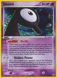 EX: Unseen Forces, Holo Rare, Holofoil, Psychic Unown (R) (R/28) [EX: Unseen Forces] - Trading Card World