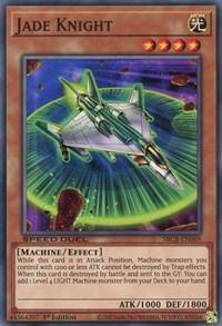 1st Edition, Common, Effect Monster, Light, Machine, Speed Duel: Battle City Box Jade Knight [SBCB-EN069] Common - Trading Card World