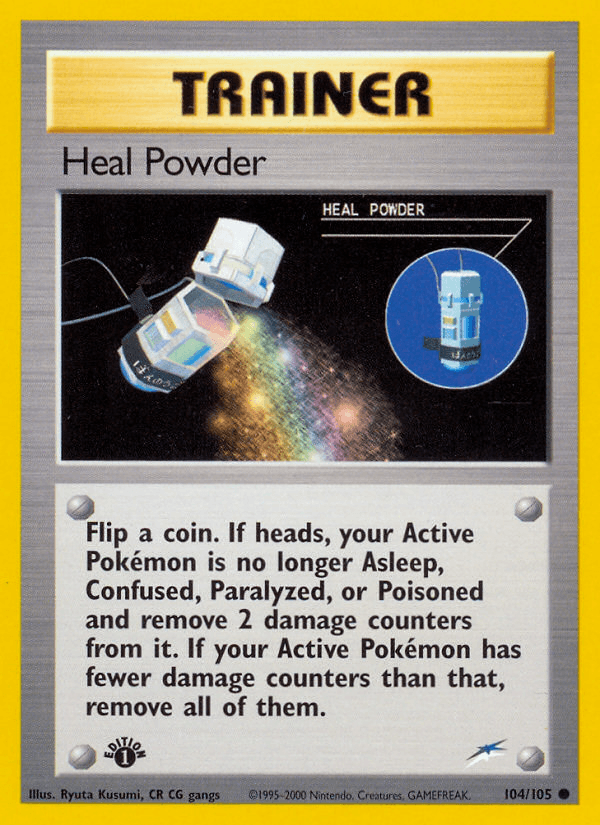1st Edition Normal, Common, Item, Neo Destiny 1st Edition Heal Powder (104/105) [Neo Destiny 1st Edition] - Trading Card World