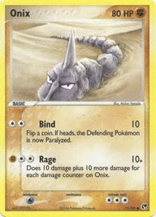 71, Common, EX: Battle Stadium, Fighting, Normal, Water[×2] Onix (71/100) [EX: Battle Stadium] - Trading Card World