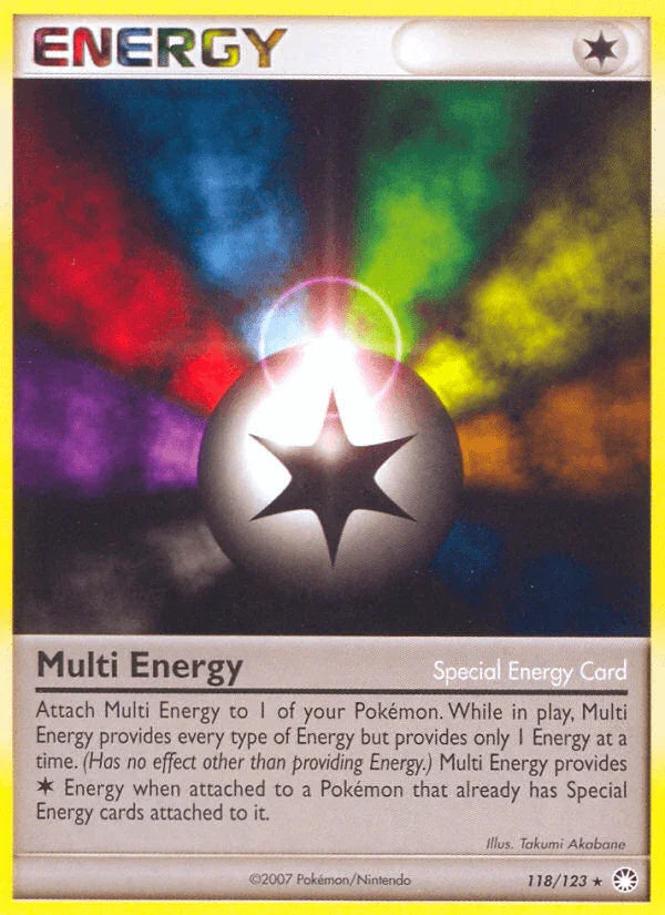 118, Colorless, Diamond & Pearl: Mysterious Treasures, Normal, Rare, Reverse Holofoil Multi Energy (118/123) [Diamond & Pearl: Mysterious Treasures] - Trading Card World