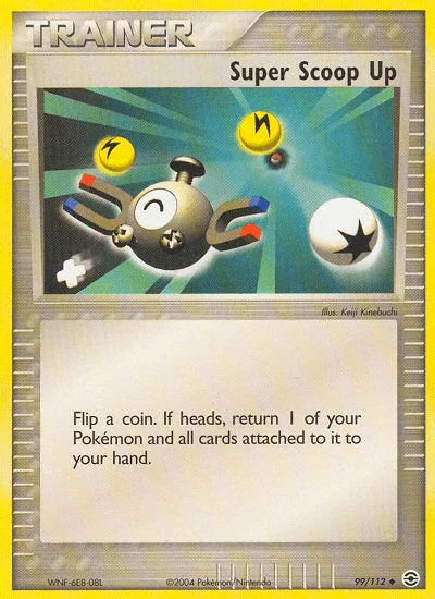99, EX: FireRed & LeafGreen, Item, Normal, Reverse Holofoil, Uncommon Super Scoop Up (99/112) [EX: FireRed & LeafGreen] - Trading Card World
