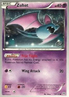 53, Common, Fighting[-20], Lightning[×2], Normal, Psychic, World Championships 2015 Zubat (53/135) (The Flying Hammer - Rowan Stavenow) [World Championships 2015] - Trading Card World