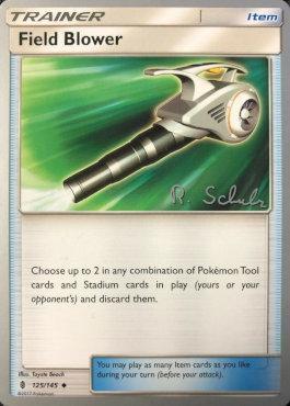 125, Item, Normal, Uncommon, World Championships 2018 Field Blower (125/145) (Victory Map - Robin Schulz) [World Championships 2018] - Trading Card World
