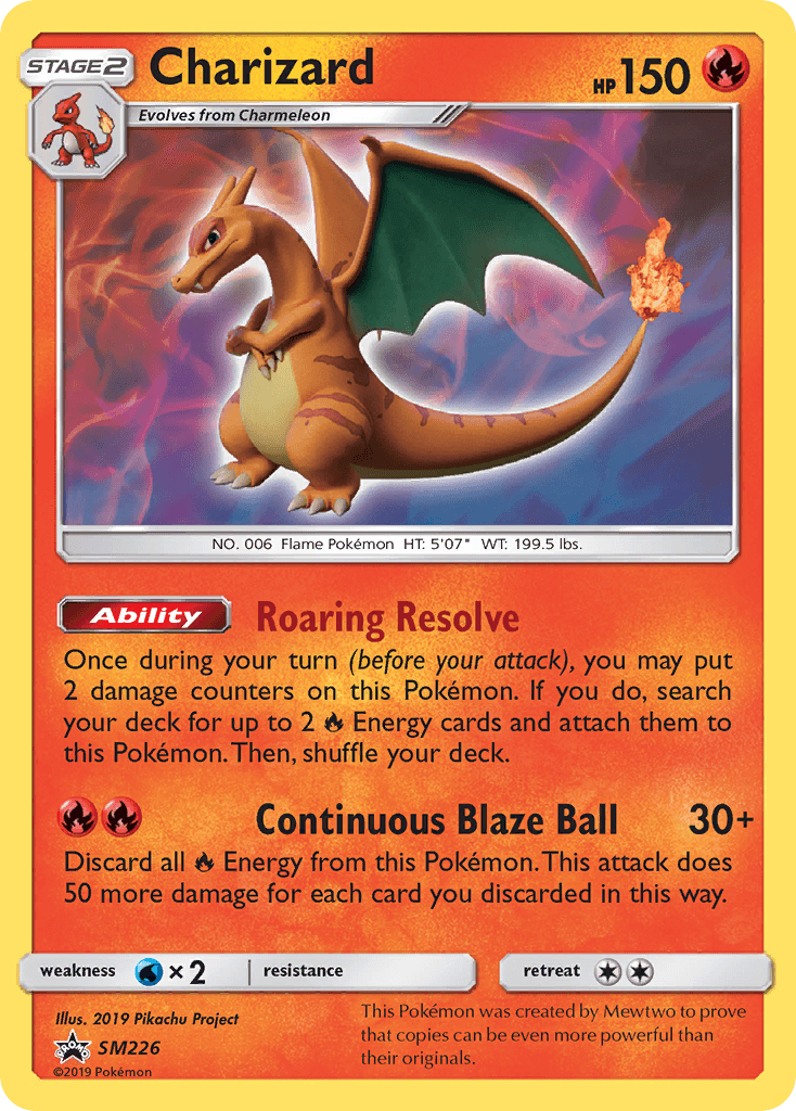 Fire, Holofoil, Promo, SM226, Sun & Moon: Black Star Promos, Water [x2] Charizard (SM226) [Sun & Moon: Black Star Promos] - Trading Card World