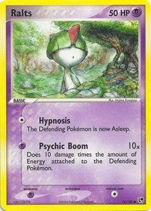 74, Common, EX: Battle Stadium, Normal, Psychic, Psychic[×2] Ralts (74/100) [EX: Battle Stadium] - Trading Card World