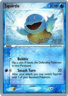 83, Common, Lightning[x2], Normal, Water, World Championships 2006 Squirtle (83/112) (B-L-S - Hiroki Yano) [World Championships 2006] - Trading Card World