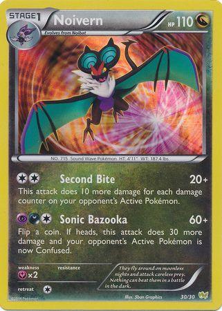 30, Dragon, Fairy[×2], Holofoil, Promo, XY: Trainer Kit - Noivern Noivern (30/30) [XY: Trainer Kit - Noivern] - Trading Card World