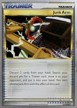87, Normal, Trainer, Uncommon, World Championships 2011 Junk Arm (87/102) (Reshiphlosion - Christopher Kan) [World Championships 2011] - Trading Card World