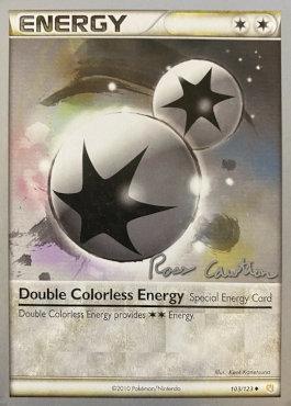 103, Colorless, Normal, Uncommon, World Championships 2011 Double Colorless Energy (103/123) (The Truth - Ross Cawthon) [World Championships 2011] - Trading Card World