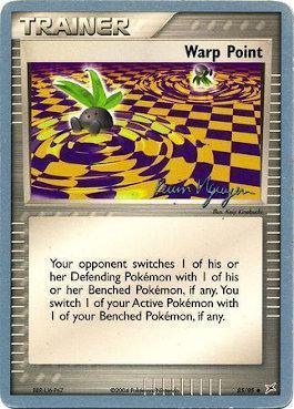85, Item, Normal, Uncommon, World Championships 2004 Warp Point (85/95) (Team Rushdown - Kevin Nguyen) [World Championships 2004] - Trading Card World