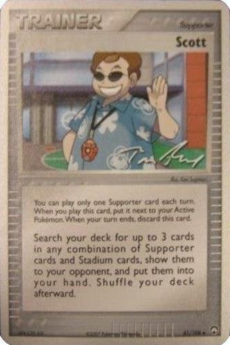 81, Normal, Supporter, Uncommon, World Championships 2007 Scott (81/108) (Legendary Ascent - Tom Roos) [World Championships 2007] - Trading Card World