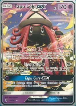 60, Normal, Psychic, Ultra Rare, World Championships 2018 Tapu Lele GX (60/145) (Victory Map - Robin Schulz) [World Championships 2018] - Trading Card World