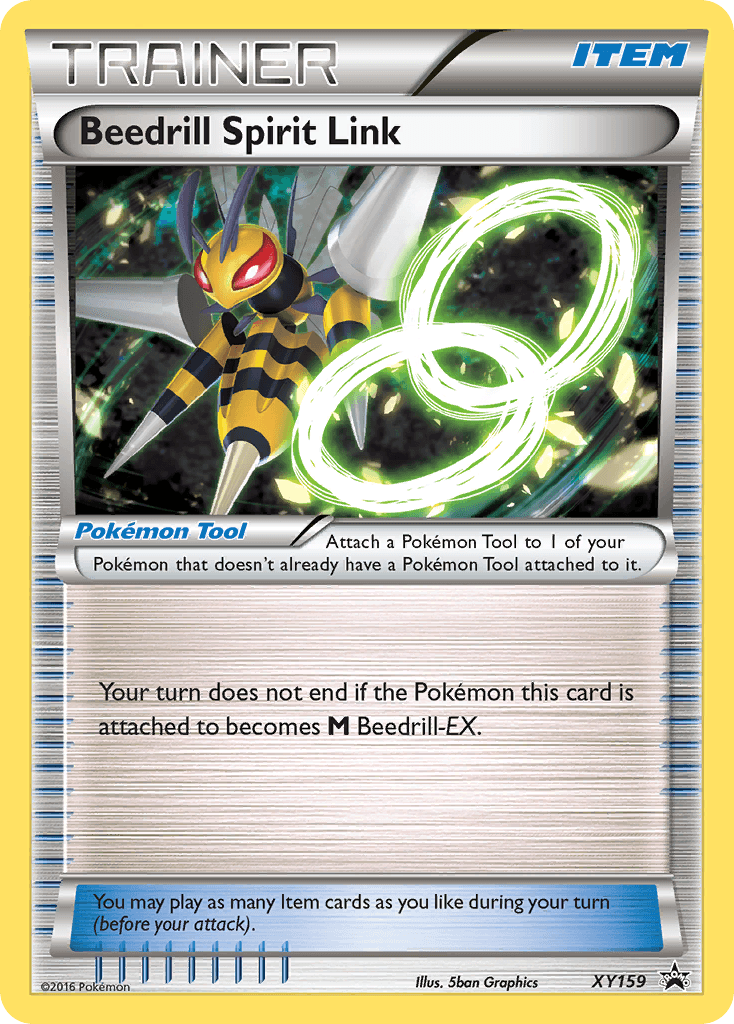 Item, Normal, Promo, XY159, XY: Black Star Promos Beedrill Spirit Link (XY159) [XY: Black Star Promos] - Trading Card World