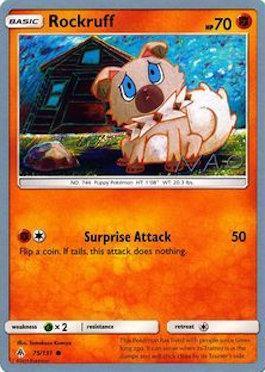 75, Common, Fighting, Grass[×2], Normal, World Championships 2018 Rockruff (75/131) (Buzzroc - Naohito Inoue) [World Championships 2018] - Trading Card World