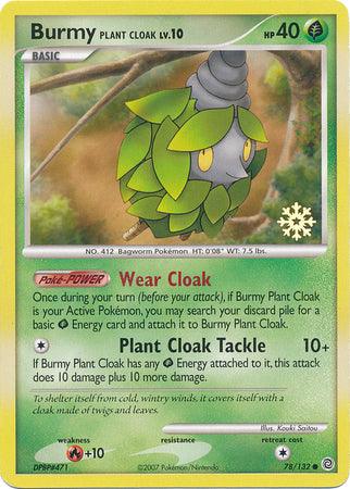 78, Countdown Calendar Promos, Fire[+10], Grass, Normal, Promo Burmy Plant Cloak (78/132) [Countdown Calendar Promos] - Trading Card World