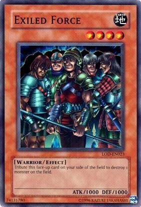 Earth, Effect Monster, Legacy of Darkness, Super Rare, Unlimited, Warrior Exiled Force [LOD-EN023] Super Rare - Trading Card World
