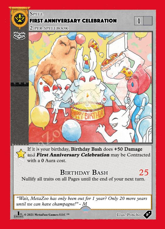 Artifact, Gold, Limited, Miscellaneous Promos First Anniversary Celebration [Miscellaneous Promos] - Trading Card World