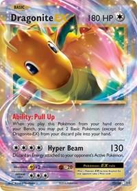 72, Colorless, Fighting [-20], Holofoil, Lightning [x2], Ultra Rare, XY: Evolutions Dragonite EX (72/108) (Jumbo Card) [XY: Evolutions] - Trading Card World