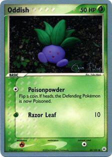 68, Common, Fire[×2], Grass, Normal, World Championships 2004 Oddish (68/101) (Blaziken Tech - Chris Fulop) [World Championships 2004] - Trading Card World