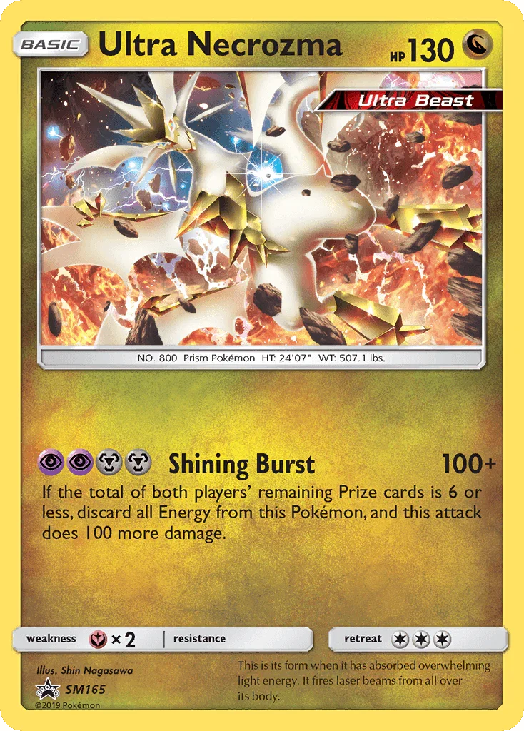 Black Star Promo, Dragon, Fairy[×2], Holofoil, SM165, Sun & Moon: Black Star Promos Ultra Necrozma (SM165) [Sun & Moon: Black Star Promos] - Trading Card World