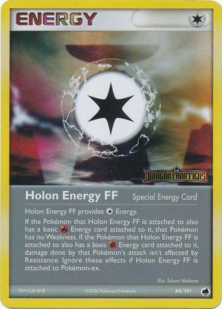 84, EX: Dragon Frontiers, Rare, Reverse Holofoil Holon Energy FF (84/101) (Stamped) [EX: Dragon Frontiers] - Trading Card World