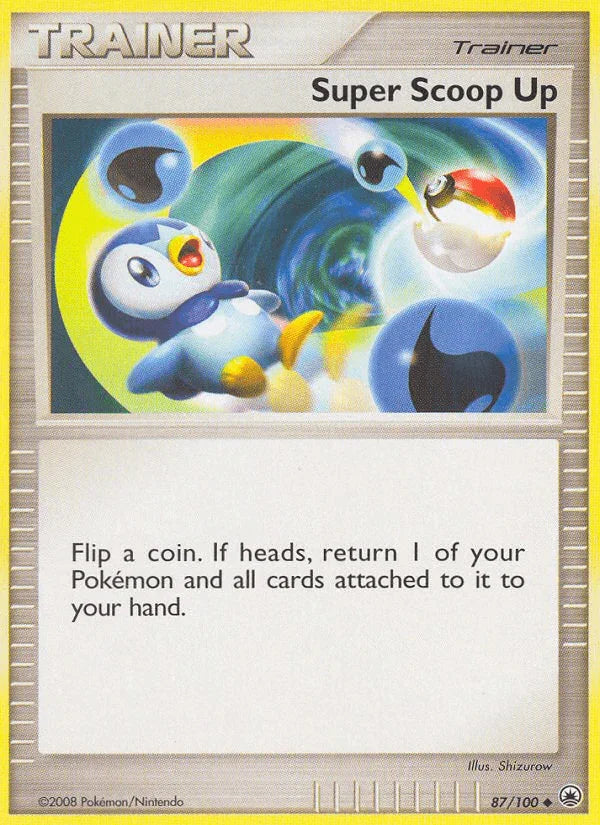 87, Diamond & Pearl: Majestic Dawn, Item, Normal, Reverse Holofoil, Uncommon Super Scoop Up (87/100) [Diamond & Pearl: Majestic Dawn] - Trading Card World