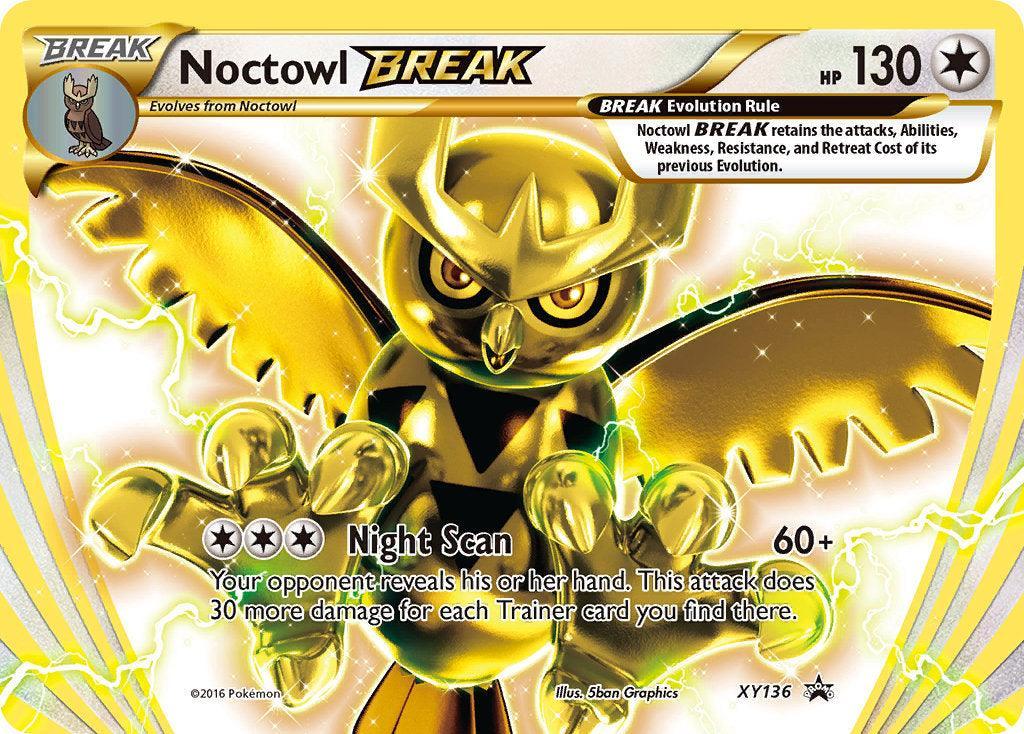 Colorless, Holofoil, Promo, XY136, XY: Black Star Promos Noctowl BREAK (XY136) [XY: Black Star Promos] - Trading Card World