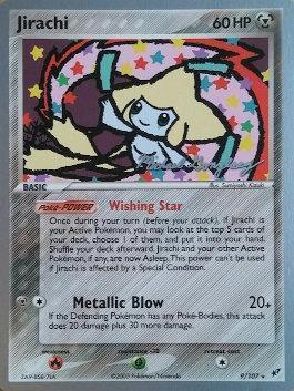 Fire[x2], Grass[-30], Metal, Normal, Rare, World Championships 2005 Jirachi (9/107) (King of the West - Michael Gonzalez) [World Championships 2005] - Trading Card World