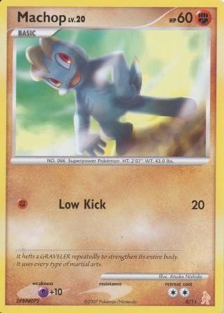 Diamond & Pearl: Trainer Kit - Lucario, Fighting, Normal, Promo, Psychic[+10] Machop (5/11) [Diamond & Pearl: Trainer Kit - Lucario] - Trading Card World
