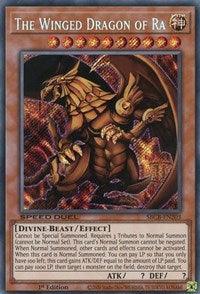 1st Edition, Divine, Divine-Beast, Effect Monster, Secret Rare, Speed Duel: Battle City Box The Winged Dragon of Ra [SBCB-EN203] Secret Rare - Trading Card World