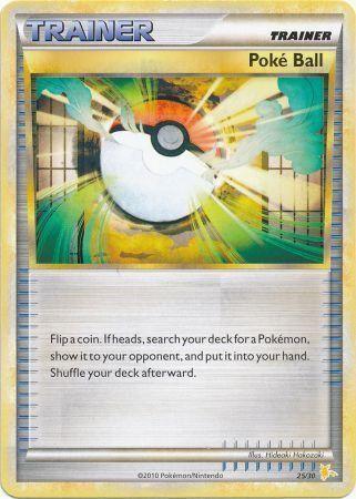 25, HeartGold & SoulSilver: Trainer Kit - Raichu, Item, Normal, Promo Poke Ball (25/30) [HeartGold & SoulSilver: Trainer Kit - Raichu] - Trading Card World