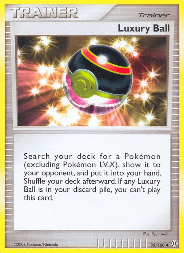 86, Diamond & Pearl: Stormfront, Item, Normal, Reverse Holofoil, Uncommon Luxury Ball (86/100) [Diamond & Pearl: Stormfront] - Trading Card World