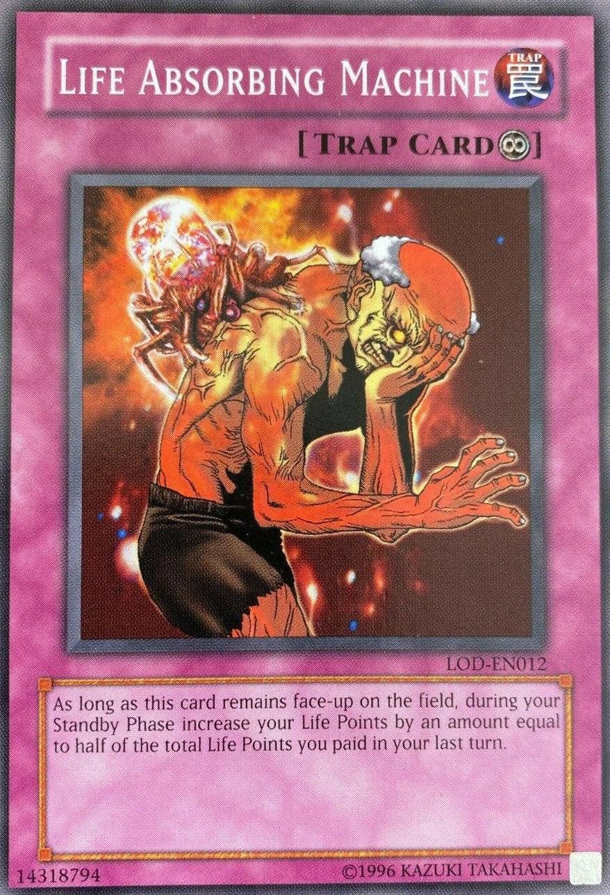 Common, Continuous Trap, Legacy of Darkness, Trap, Unlimited Life Absorbing Machine [LOD-EN012] Common - Trading Card World