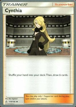 119, Normal, Supporter, Uncommon, World Championships 2019 Cynthia (119/156) (Pikarom Judge - Haruki Miyamoto) [World Championships 2019] - Trading Card World