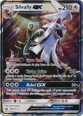 90, Colorless, Fighting[×2], Holofoil, Promo, Sun & Moon: Crimson Invasion Silvally GX (90/111) (Jumbo Card) [Sun & Moon: Crimson Invasion] - Trading Card World