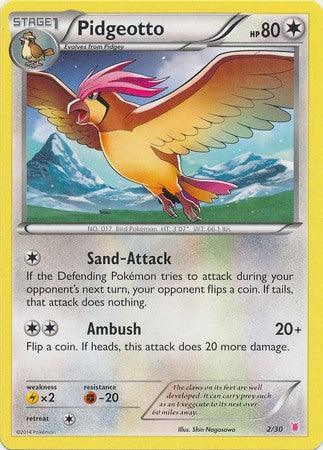 Colorless, Fighting[-20], Lightning[×2], Normal, Promo, XY: Trainer Kit 1 - Wigglytuff Pidgeotto (2/30) [XY: Trainer Kit 1 - Wigglytuff] - Trading Card World