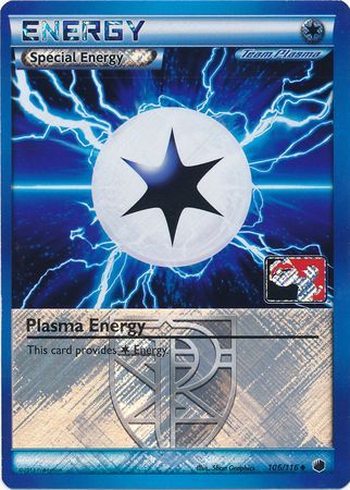 Plasma Energy (106/116) (Play Pokemon Promo) [Black & White: Plasma Freeze]