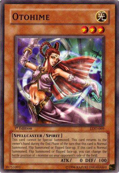 1st Edition, Common, Legacy of Darkness, Light, Spellcaster, Spirit Monster, Unlimited Otohime [LOD-069] Common - Trading Card World