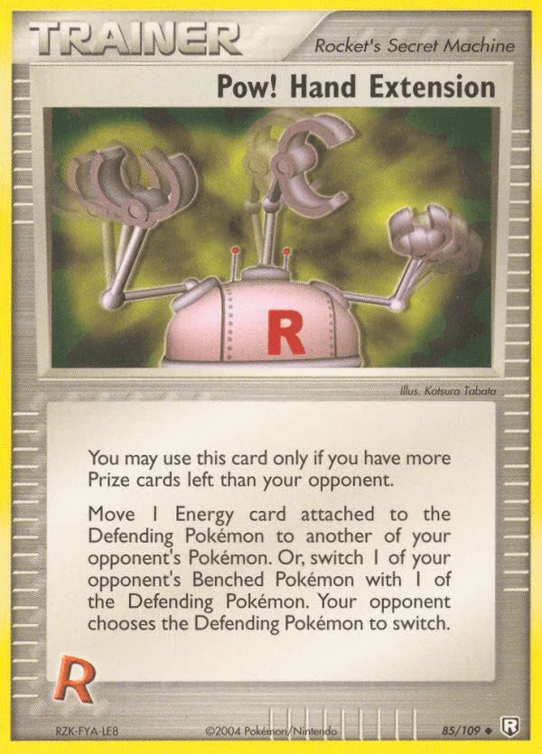 85, EX: Team Rocket Returns, Item, Normal, Uncommon Pow! Hand Extension (85/109) [EX: Team Rocket Returns] - Trading Card World
