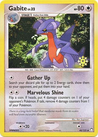 48, Colorless, Colorless[+20], Countdown Calendar Promos, Normal, Promo Gabite (48/123) [Countdown Calendar Promos] - Trading Card World