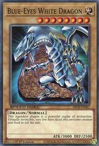 1st Edition, Common, Dragon, Light, Normal Monster, Speed Duel: Battle City Box Blue-Eyes White Dragon [SBCB-EN087] Common - Trading Card World